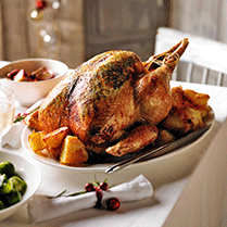 sage-roasted-turkey-with-brioche-bread-pudding-recipe-waitrose