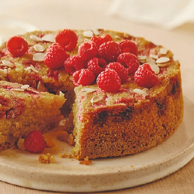 raspberry-almond-olive-oil-cake