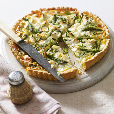 asparagus-and-goats-cheese-tart