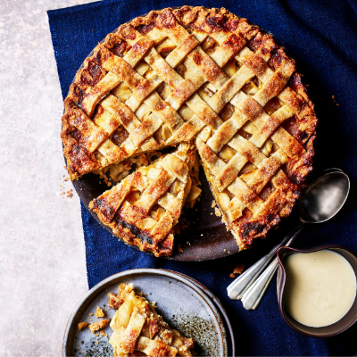 apple-and-walnut-treacle-tart-pie