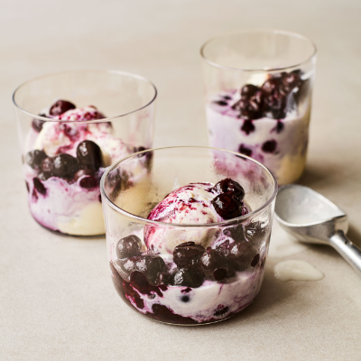 blueberry-cardamom-compote-with-ice-cream