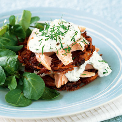 beetroot-rosti-with-smoked-trout-and-dill-cream