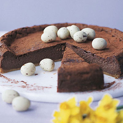 baked-chocolate-cheesecake