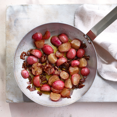 brown-butter-radishes-with-bacon
