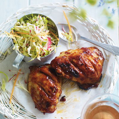 barbecue-chicken-with-simple-slaw