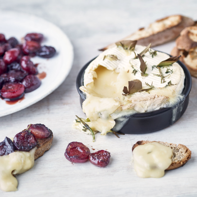baked-camembert-with-cherries-and-herbs