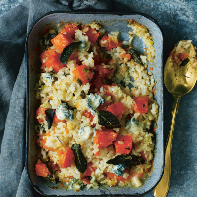 butternut-blue-cheese-baked-risotto