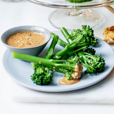 broccoli-with-miso-sesame-dipping-sauce-recipe-waitrose