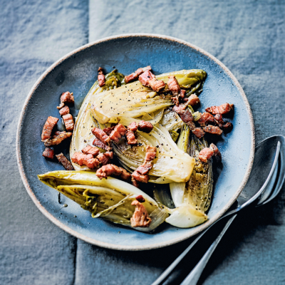 braised-chicory-with-bacon