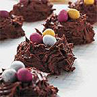 chocolate-easter-nest-cakes