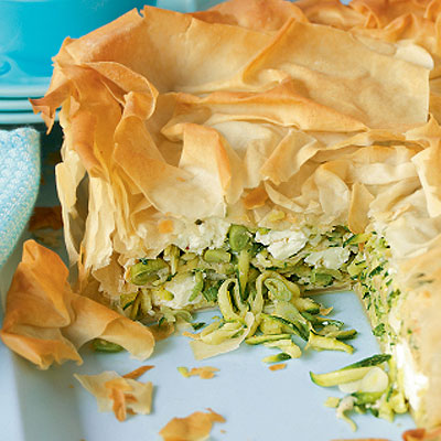 courgette-and-feta-baklava-with-minty-yogurt