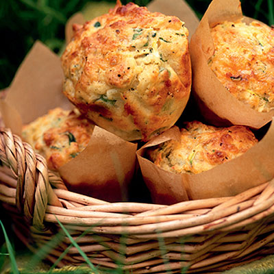 courgette-and-salad-onion-muffins