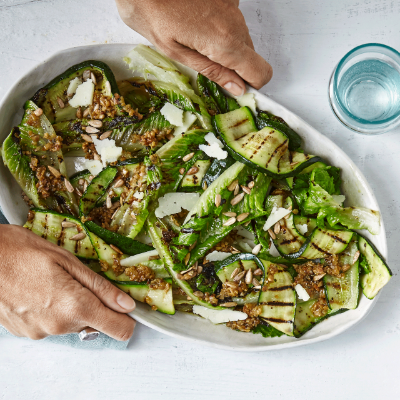 charred-lettuce-and-courgette-salad-with-toasted-sunflower-seed-dressing