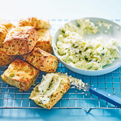 cheesy-scones-with-whipped-feta-butter