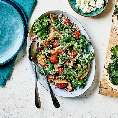 chicken-kale-buckwheat-salad