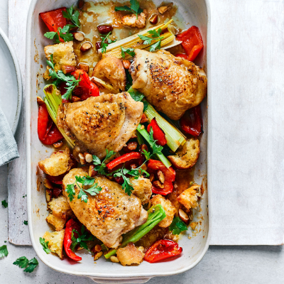 roast-chicken-with-peppers