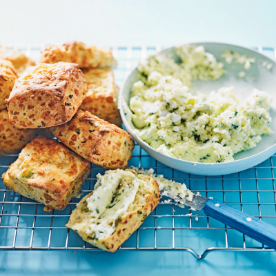 cheese-scones-with-whipped-feta-butter