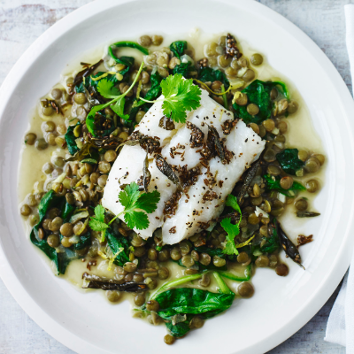 cod-with-spinach-and-green-lentil-dhal