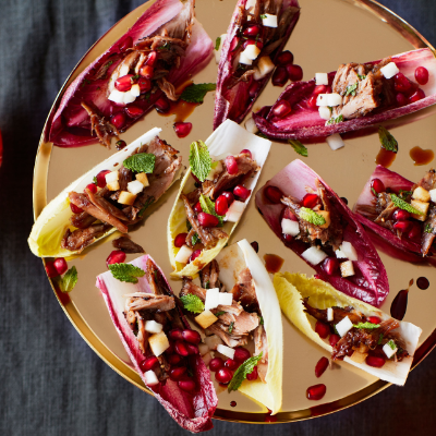 duck-and-pomegranate-chicory-cups