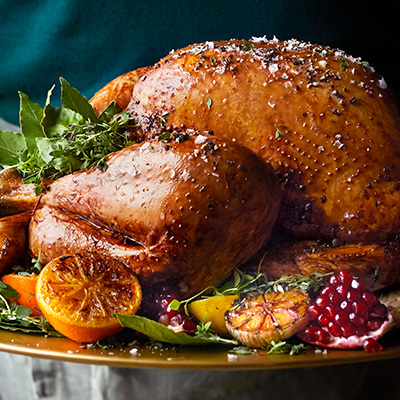 Fennel and citrus roast turkey