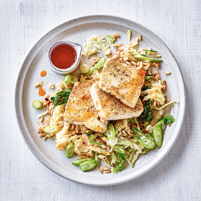 five-spice-tofu-cabbage-with-ginger-fried-rice