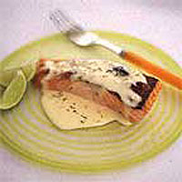 grilled-salmon-with-a-ginger-lime-butter-sauce