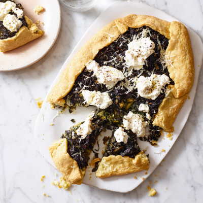 galette-with-spring-greens-and-ginger