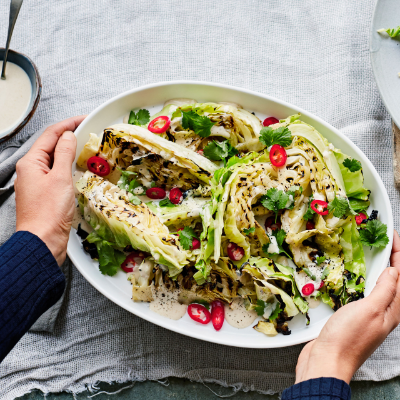 griddled-cabbage-with-tahini-dressing