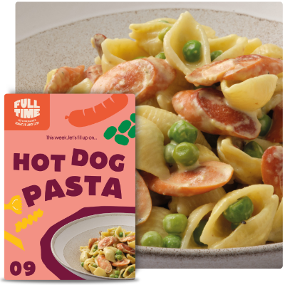 hot-dog-pasta