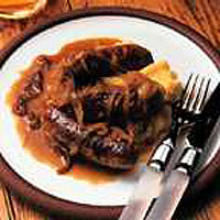 highland-sausages-with-whisky-and-onion-gravy