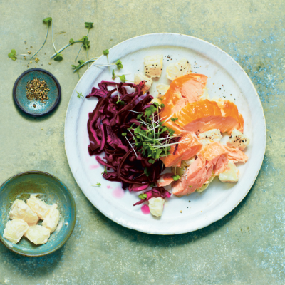 hot-smoked-salmon-with-pickled-red-cabbage