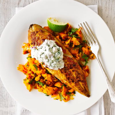 indian-spiced-mackerel-with-carrot-mash