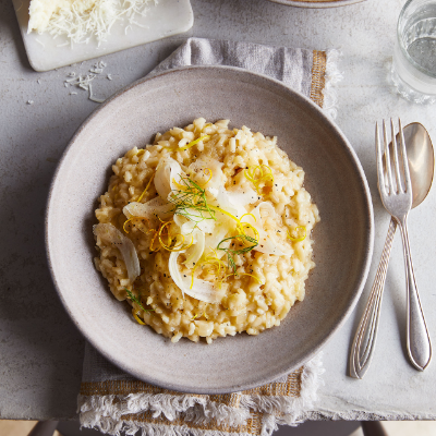 lemon-and-fennel-risotto