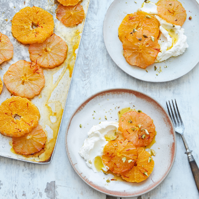 labneh-with-saffron-roasted-grapefruit-and-orange