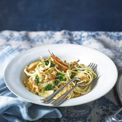linguine-with-shaved-parsnips-spinach-and-pine-nuts