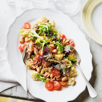 mackerel-tomato-and-cannellini-bean-salad