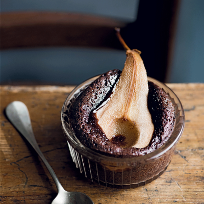 marthas-chocolate-pear-cassis-puddings