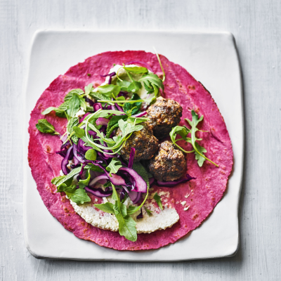 moroccan-inspired-meatball-wraps