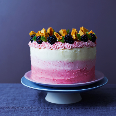 martha-collisons-blackberry-honeycomb-ombre-cake