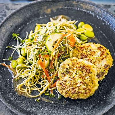 japanese-miso-fishcakes-with-noodle-salad