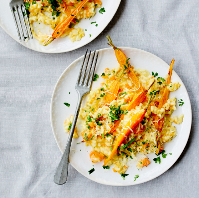 oven-baked-carrot-and-cheddar-risotto