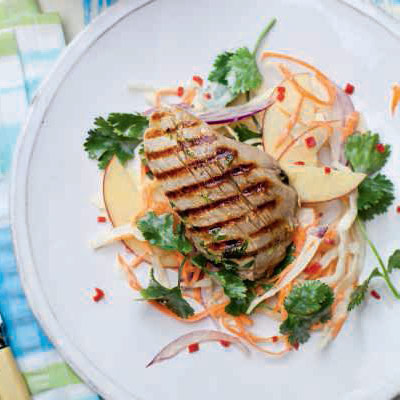 pork-fillet-with-apple-and-chilli-slaw