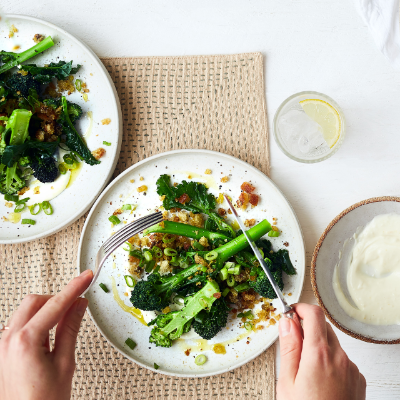 purple-sprouting-broccoli-with-anchovy-sourdough-crumb-and-aioli
