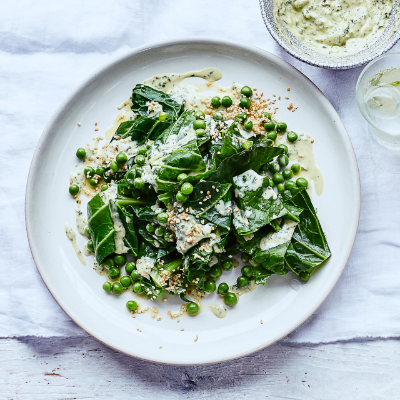 peas-and-baby-leaf-green-with-tahini-dressing