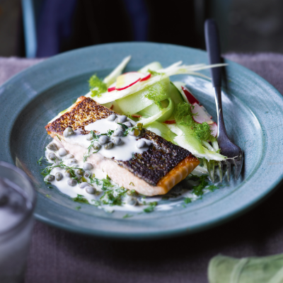 pan-fried-salmon-with-capers-fennel-slaw