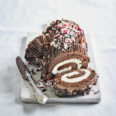 Lindt White Chocolate Cranberry Yule Log Recipe From Lindt Canada