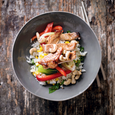 hoisin-pork-and-red-pepper-stir-fry-with-rice