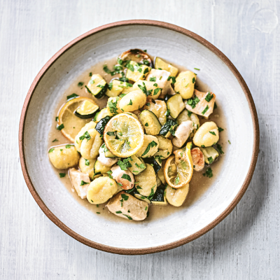 roasted-chicken-gnocchi-with-lemon-and-anchovy-dressing