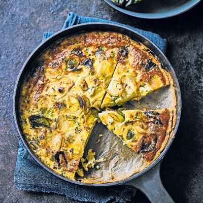 roasted-maple-brussels-sprout-frittata