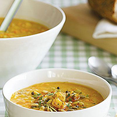 sweet-potato-soup-topped-with-sauted-halloumi-and-mixed-seeds